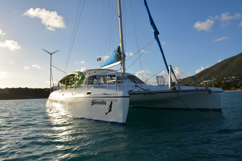 Used Sail Catamaran for Sale 2003 Wildcat 350 Boat Highlights